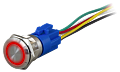 С кнопкой ARG1-V-19IFB