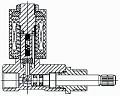 Разрез клапана